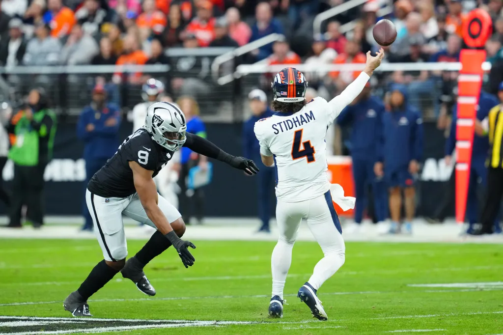 NFL: Denver Broncos at Las Vegas Raiders