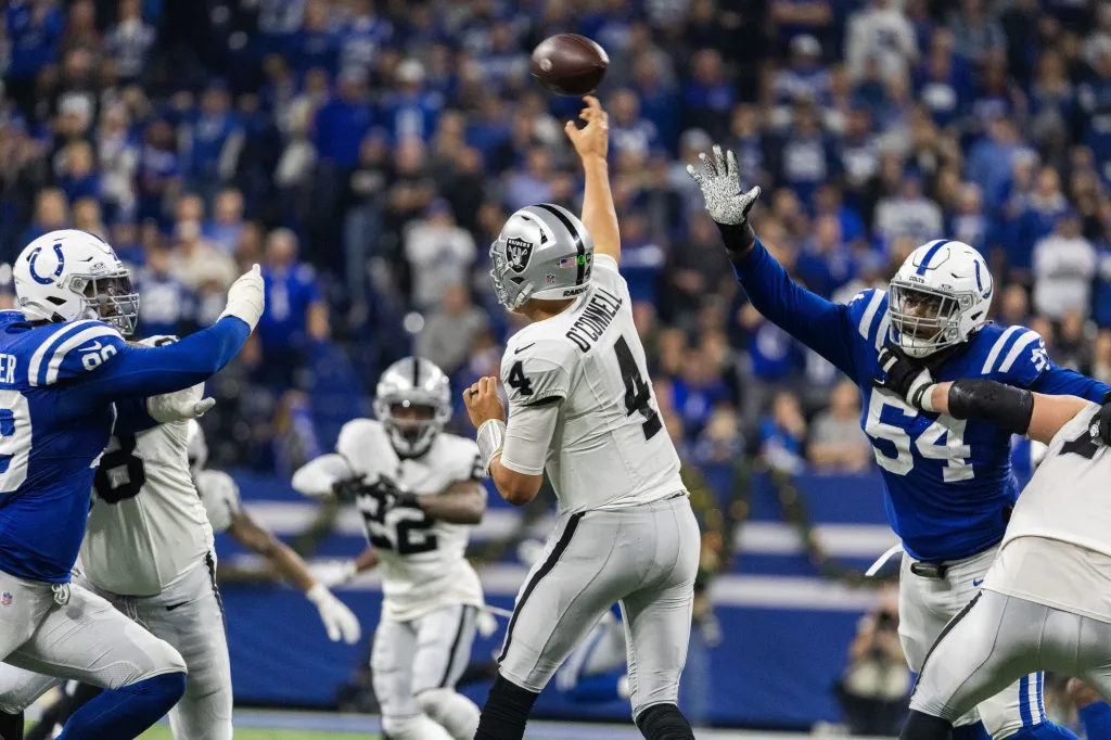 NFL: Las Vegas Raiders at Indianapolis Colts