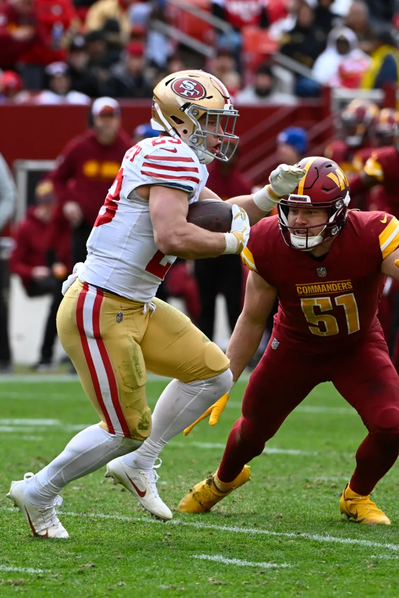 NFL: San Francisco 49ers at Washington Commanders