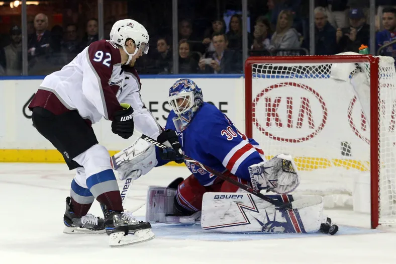 NHL: Colorado Avalanche at New York Rangers