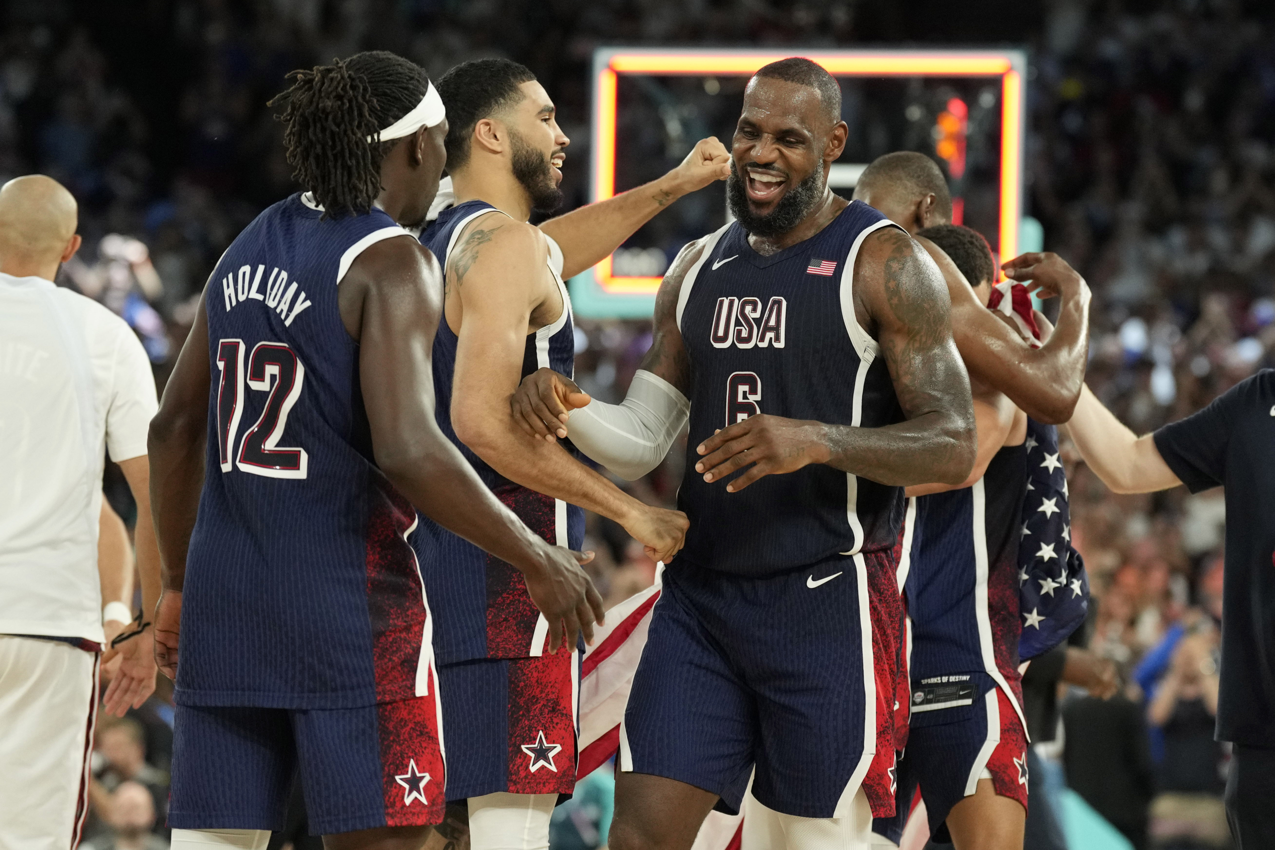 Olympics: Basketball-Men Finals - Gold Medal Game