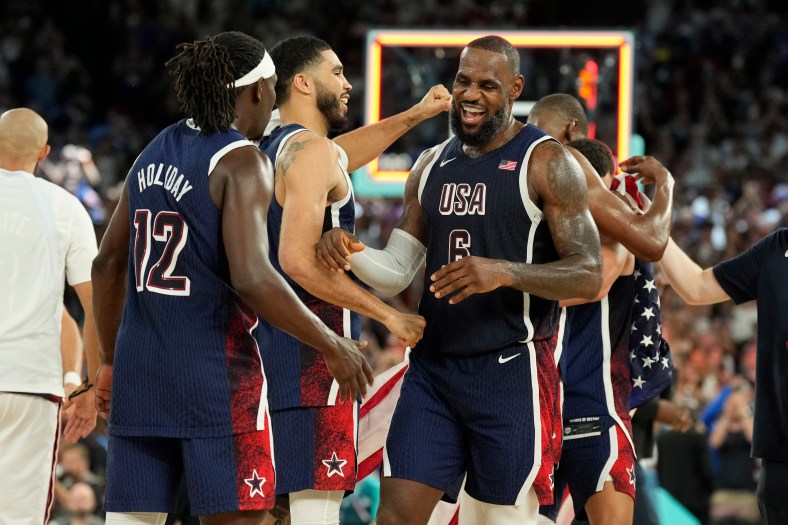 Olympics: Basketball-Men Finals - Gold Medal Game