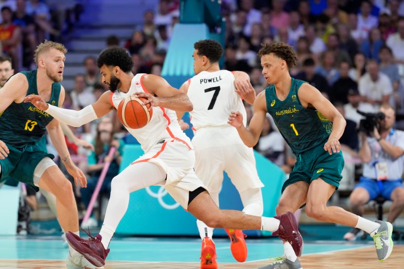 Olympics: Basketball-Men Group A - CAN-AUS