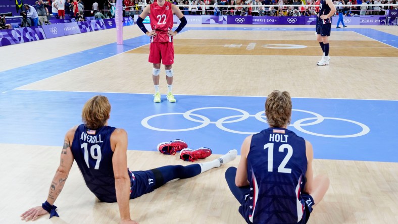 Olympics: Volleyball-Men Semifinal - USA-POL