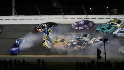 Michael McDowell and Josh Berry go airborne in wild crashes at Daytona NASCAR