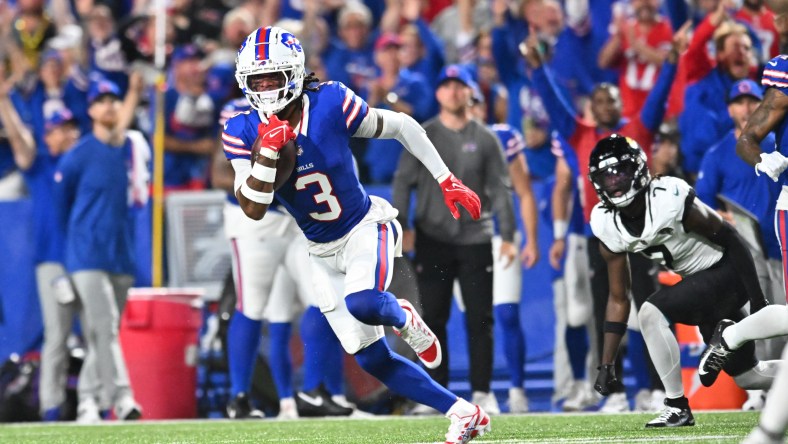 Buffalo Bills’ Damar Hamlin records first career interception after nearly dying on field two seasons ago