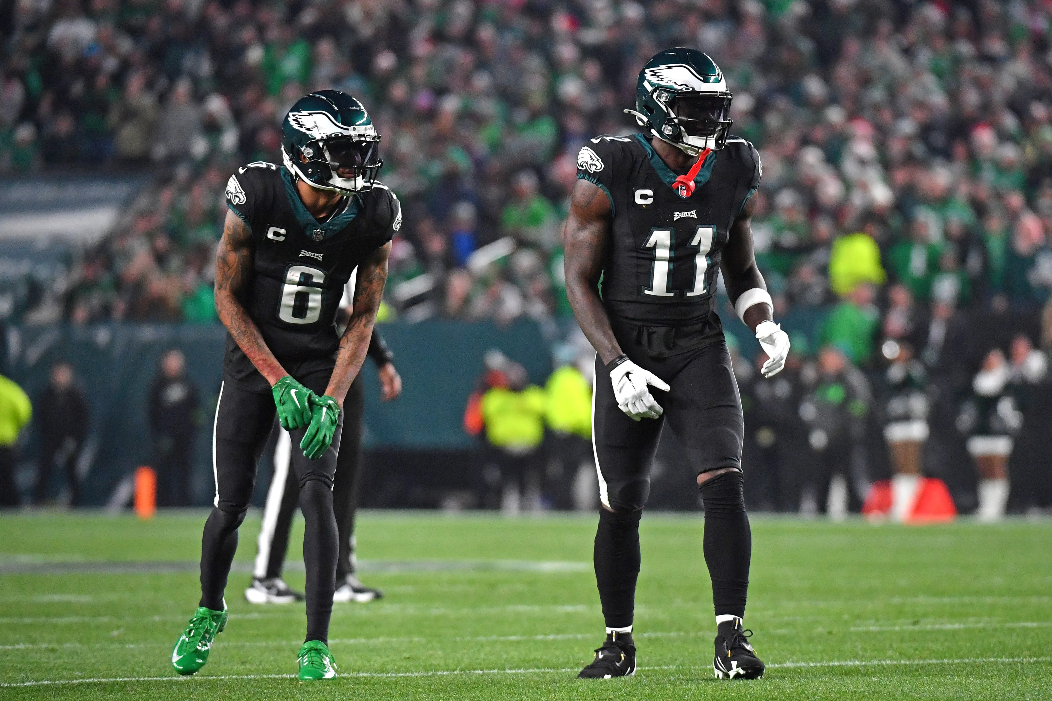 Philadelphia Eagles, DeVonta Smith, A.J. Brown