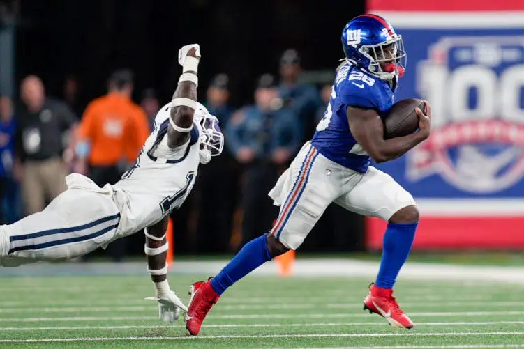 New York Giants, Devin Singletary