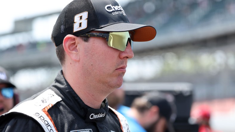 Kyle Busch suffers another gut punch NASCAR defeat at Kansas