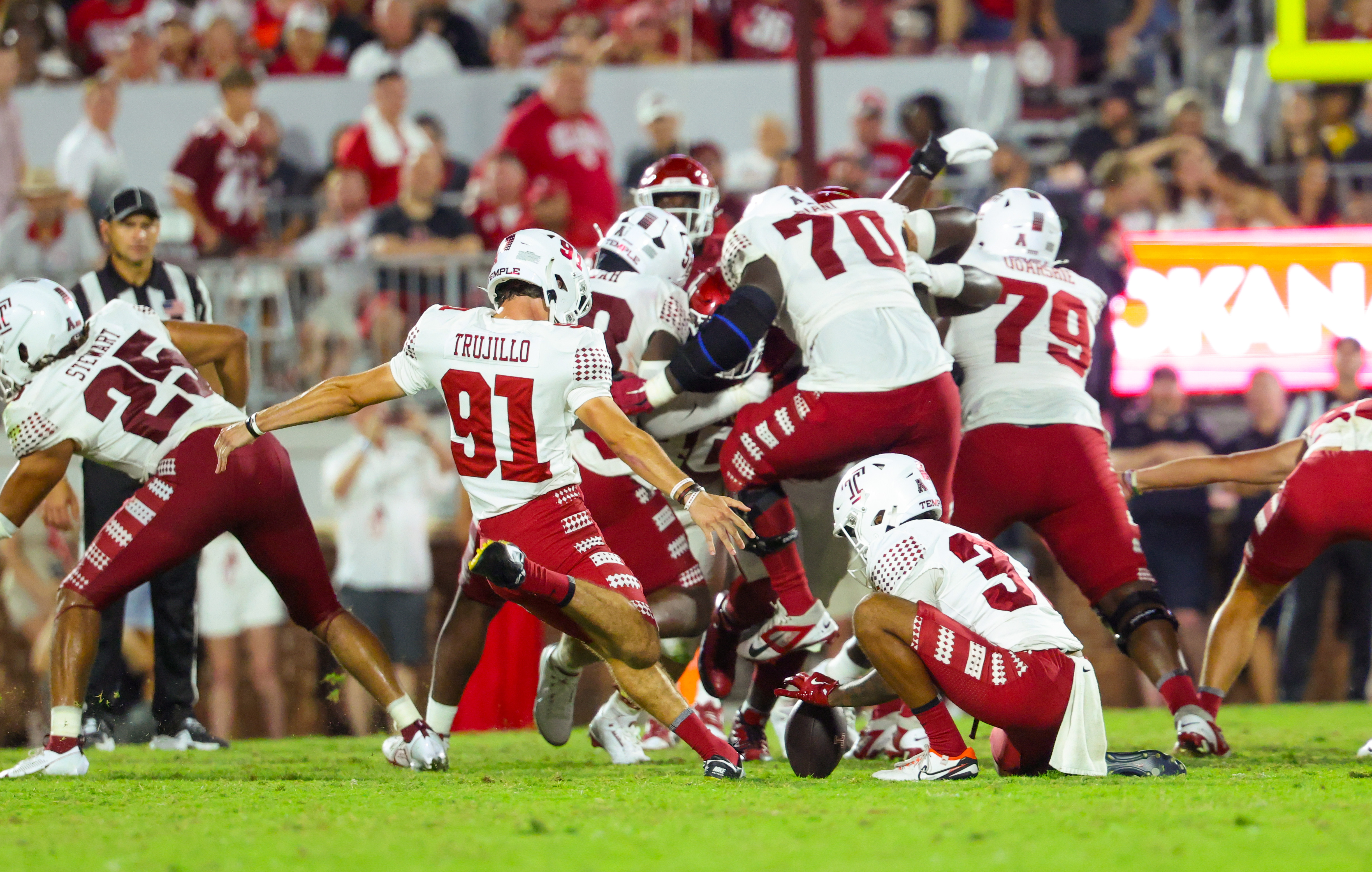 Longest field goal in college football history