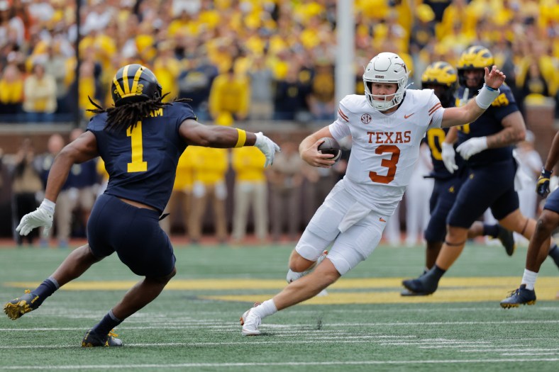 NCAA Football: Texas at Michigan