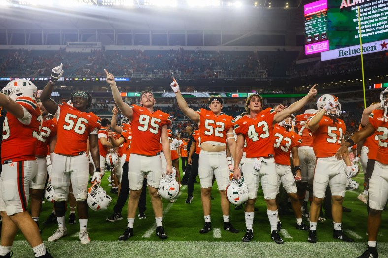 Week 6 college football rankings, Miami Hurricanes