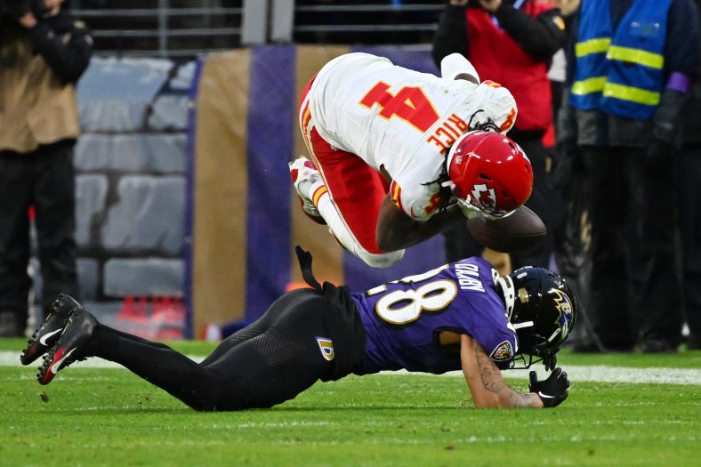 Rashee Rice, Kansas City Chiefs, Baltimore Ravens 