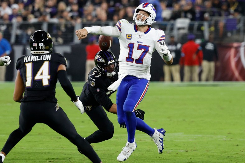 NFL: Buffalo Bills at Baltimore Ravens