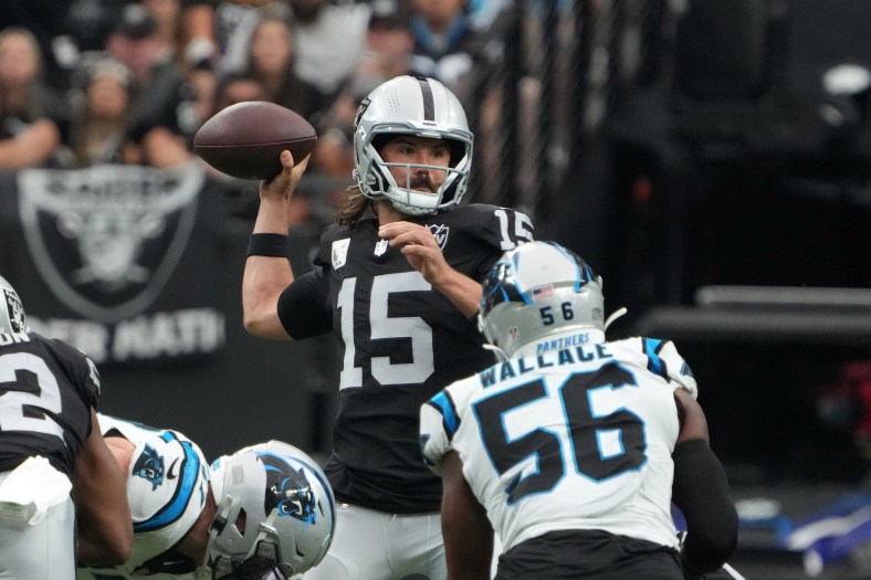 NFL: Carolina Panthers at Las Vegas Raiders