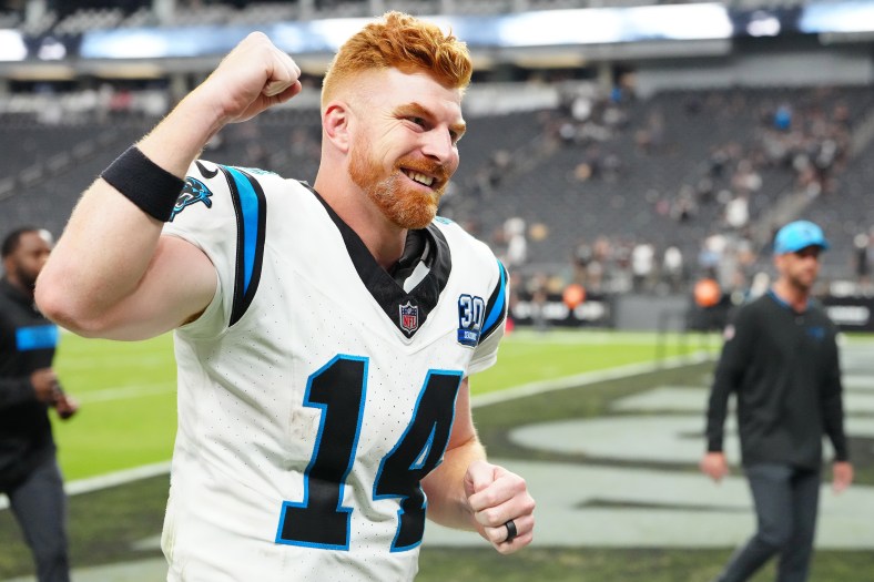 NFL: Carolina Panthers at Las Vegas Raiders