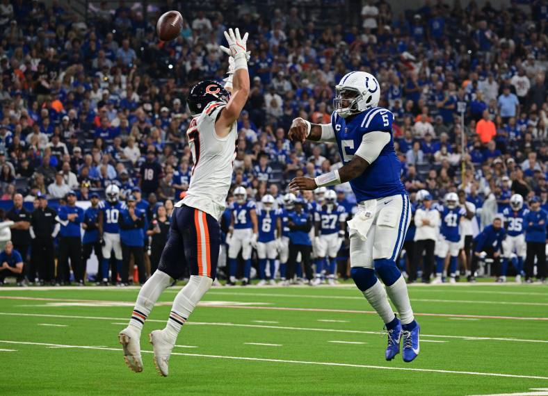 NFL: Chicago Bears at Indianapolis Colts