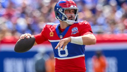 New York Giants QB Daniel Jones admits ‘I got to play better’ following embarrassing Week 1 performance