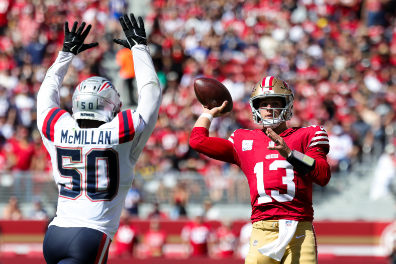 NFL: New England Patriots at San Francisco 49ers