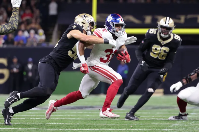 NFL: New York Giants at New Orleans Saints