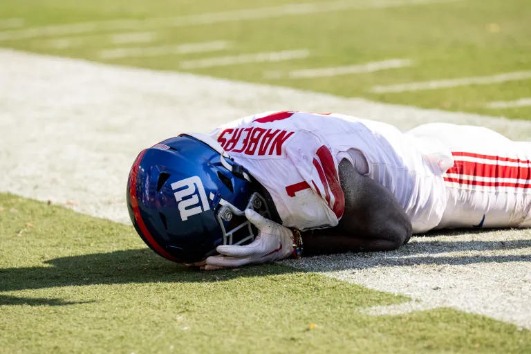 New York Giants' Malik Nabers