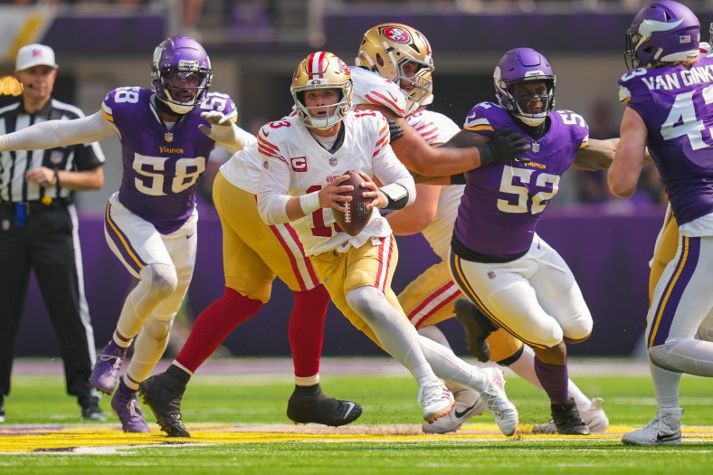 NFL: San Francisco 49ers at Minnesota Vikings