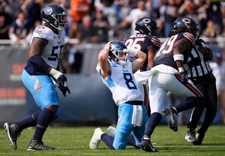 Tennessee Titans QB Will Levis, NFL Week 1