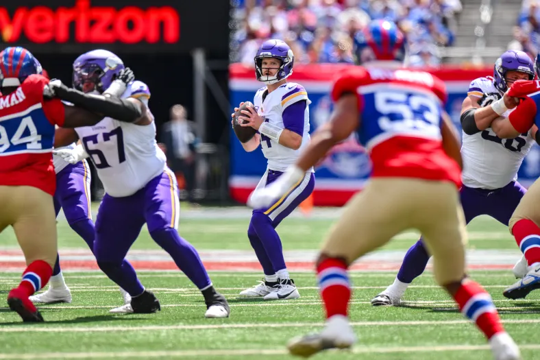 Minnesota Vikings QB Sam Darnold 