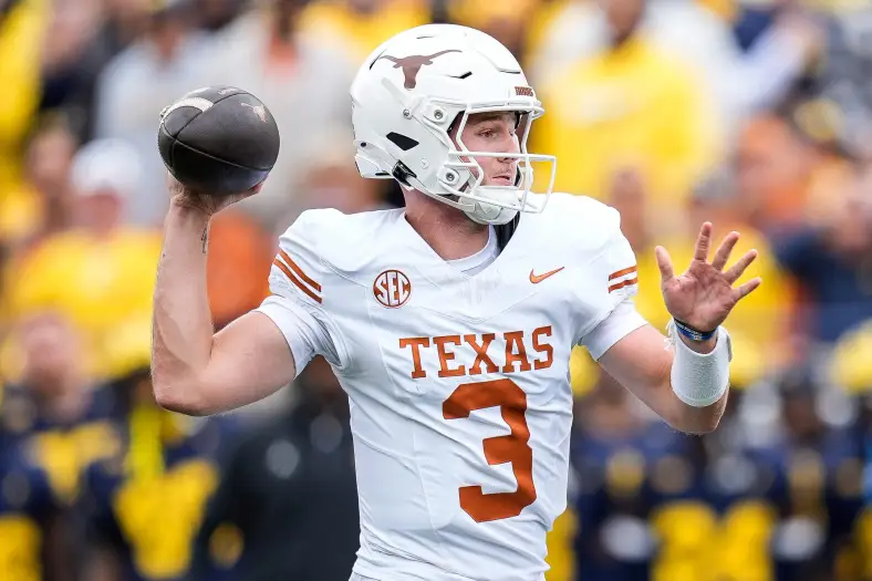 Week 3 college football rankings, Texas Longhorns