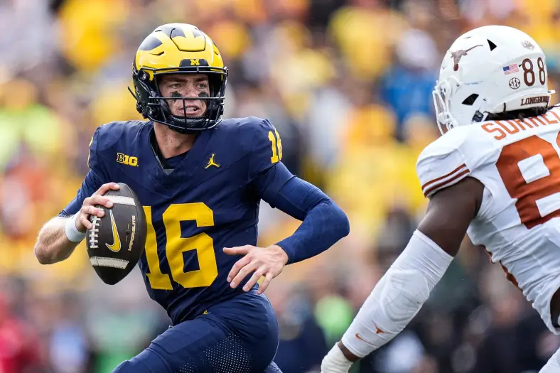 Week 4 college football rankings, Michigan Wolverines