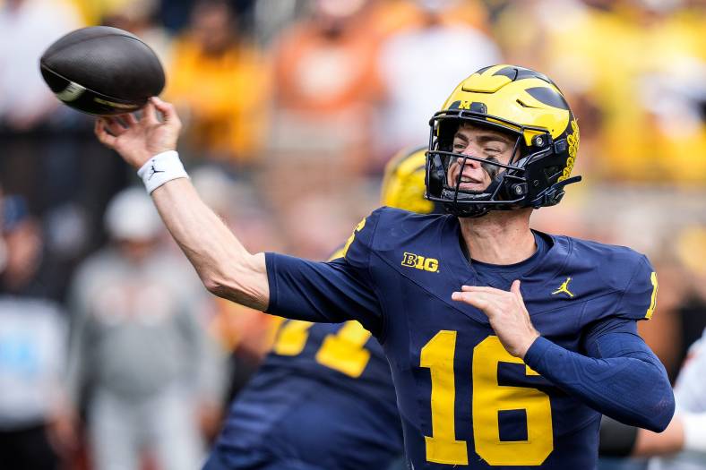 Week 3 college football rankings, Michigan Wolverines