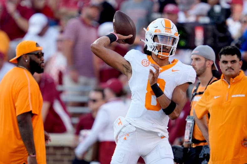 Week 5 college football rankings, Tennessee Volunteers