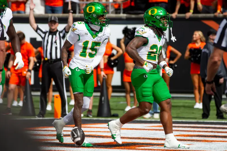 Week 4 college football rankings, Oregon Ducks