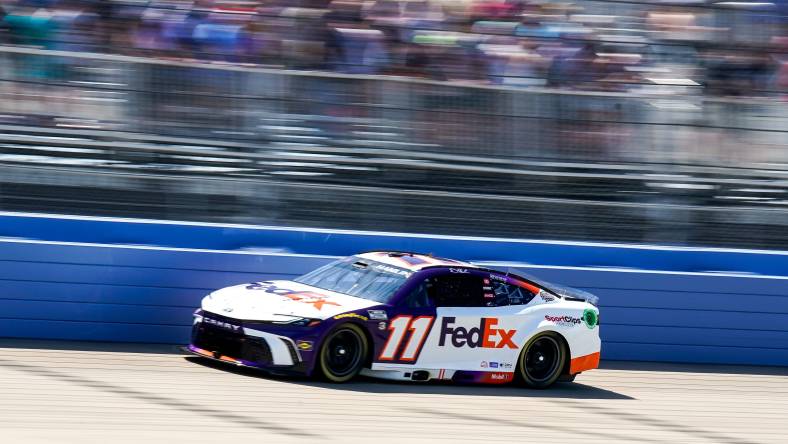 FedEx could reduce or leave Denny Hamlin’s NASCAR team in 2025