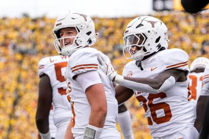 Texas quarterback Quinn Ewers