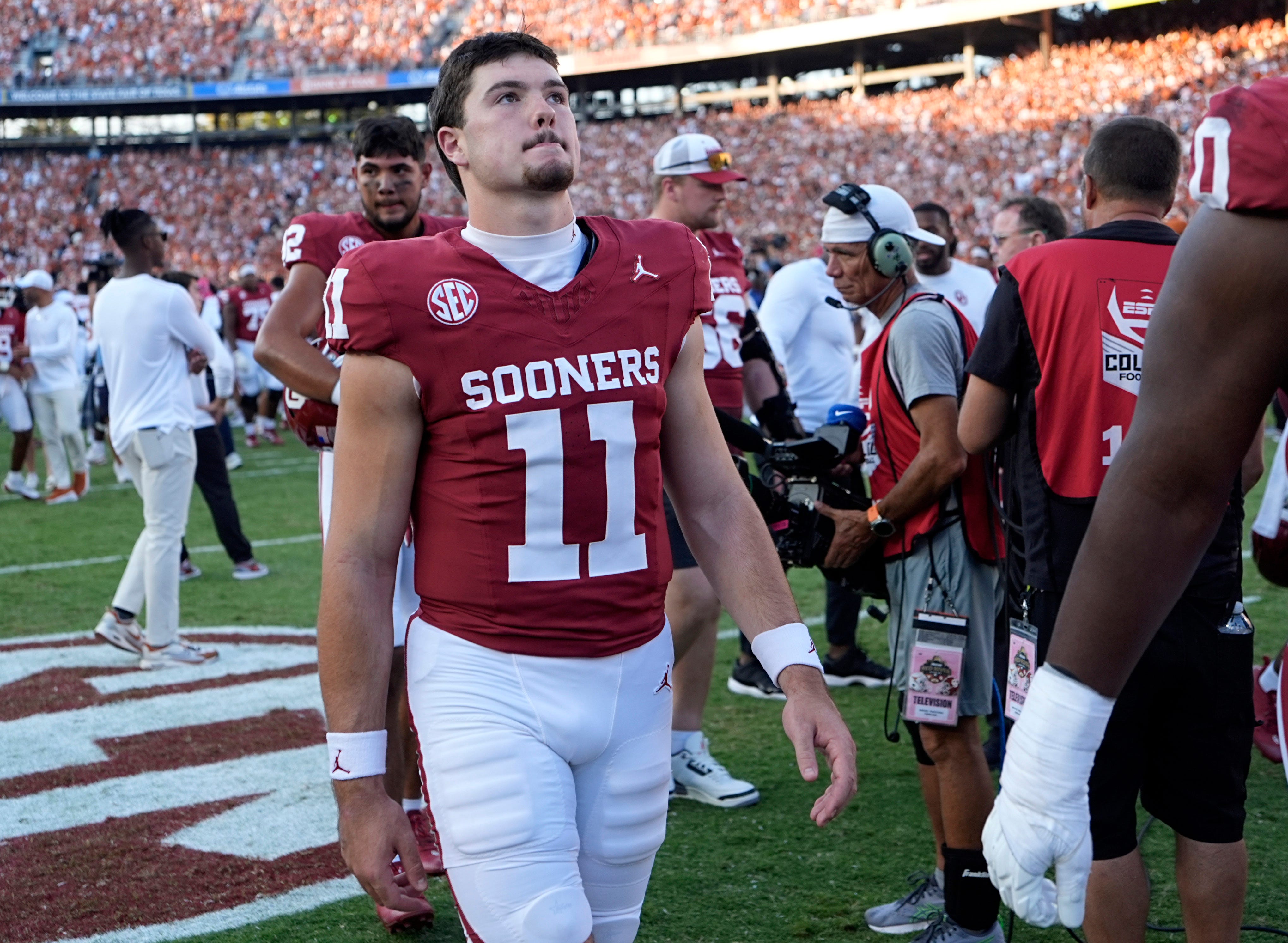 Oklahoma Sooners QB Jackson Arnold Burns Redshirt Season