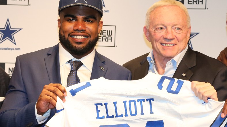 Jerry Jones, Ezekiel Elliott, Dallas Cowboys