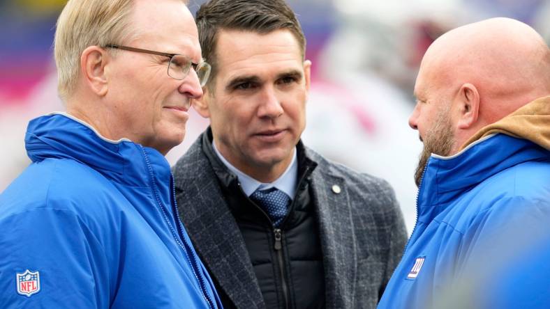 John Mara, Joe Schoen, Brian Daboll, New York Giants