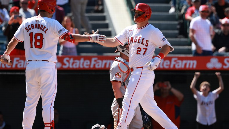 MLB: Baltimore Orioles at Los Angeles Angels