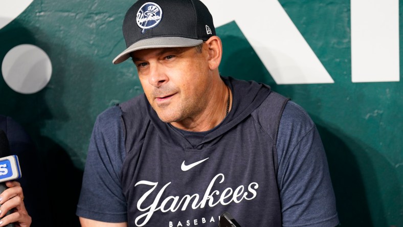 MLB insider addresses New York Yankees rumors regarding Aaron Boone’s hot seat in October