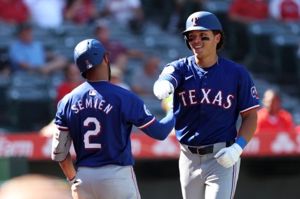 MLB: Texas Rangers at Los Angeles Angels