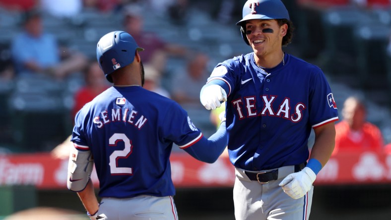 MLB: Texas Rangers at Los Angeles Angels