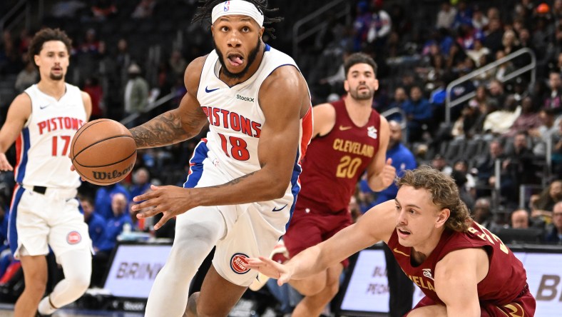 NBA: Preseason-Cleveland Cavaliers at Detroit Pistons