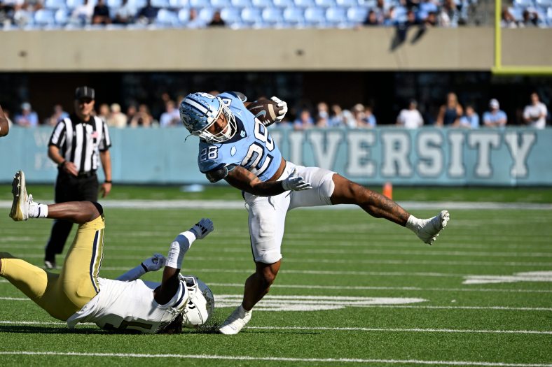 NCAA Football: Georgia Tech at North Carolina