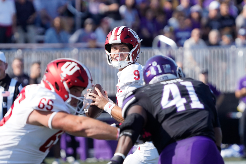 NCAA Football: Indiana at Northwestern