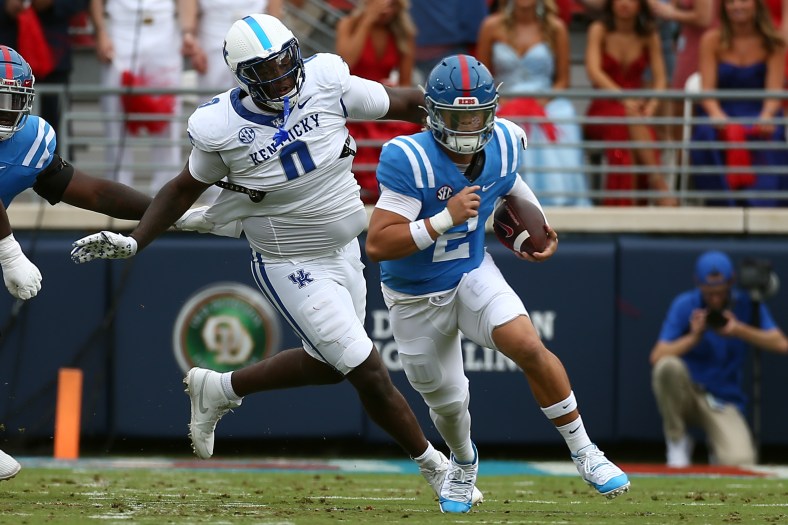 NCAA Football: Kentucky at Mississippi