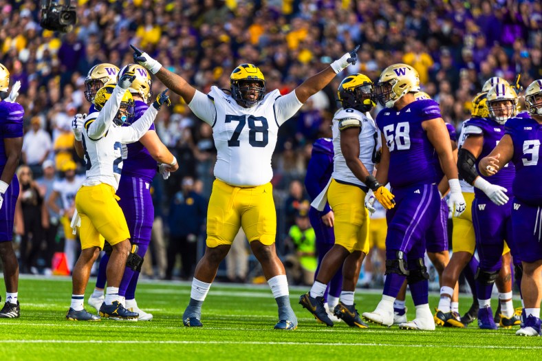 NCAA Football: Michigan at Washington