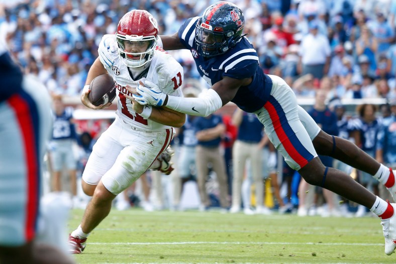 NCAA Football: Oklahoma at Mississippi