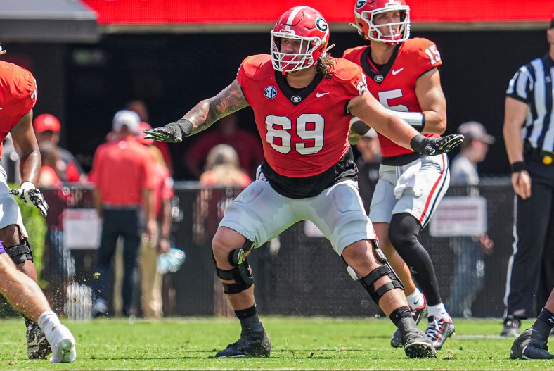 NCAA Football: Tennessee Tech at Georgia