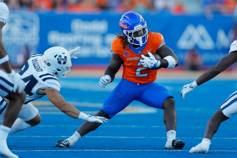 NCAA Football: Utah State at Boise State